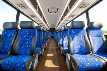 Mount Vernon Charter Bus Inside