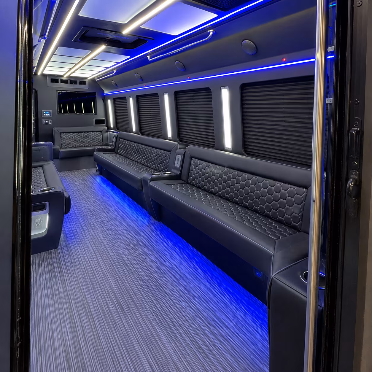 mount vernon party bus rentals inside