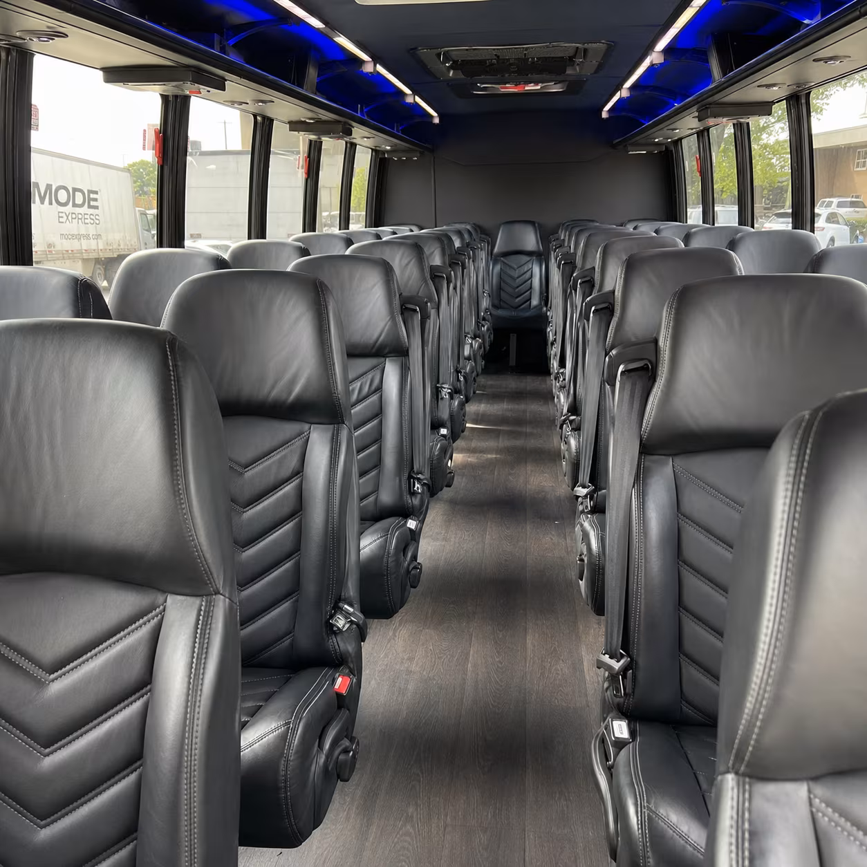 mount vernon private event transportation onboard seating
