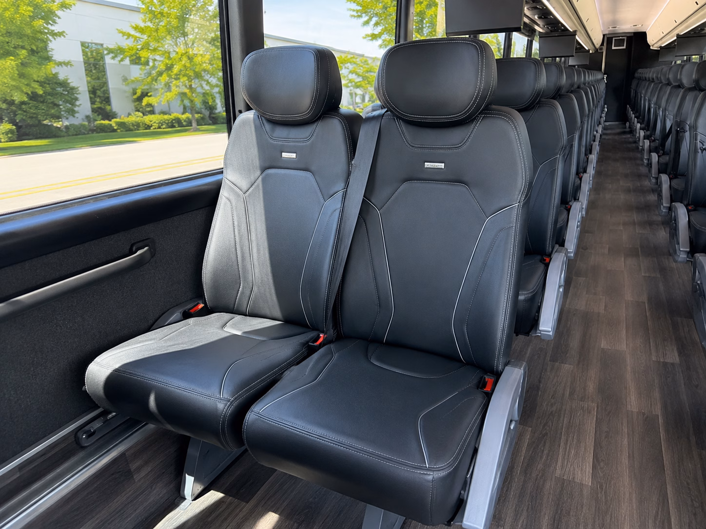 mount vernon sporting event transportation onboard seating